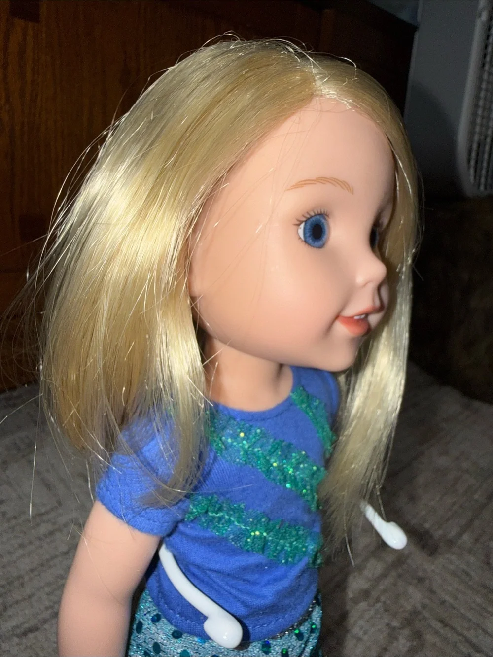 American Girl Wellie Wishers Camille Doll 14.5” tall